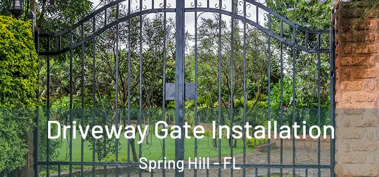 Driveway Gate Installation Spring Hill - FL