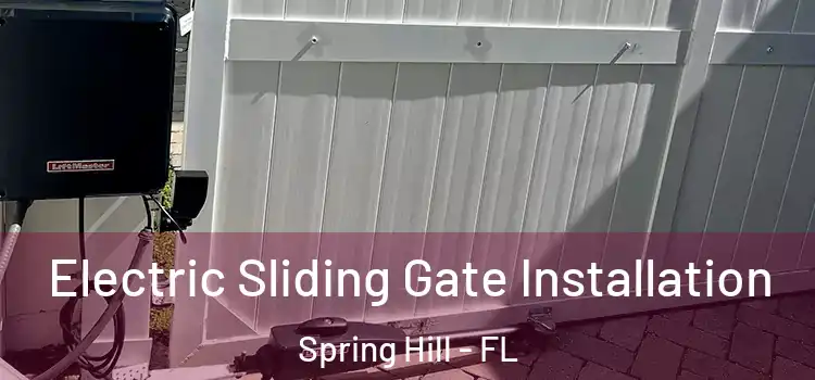  Electric Sliding Gate Installation Spring Hill - FL