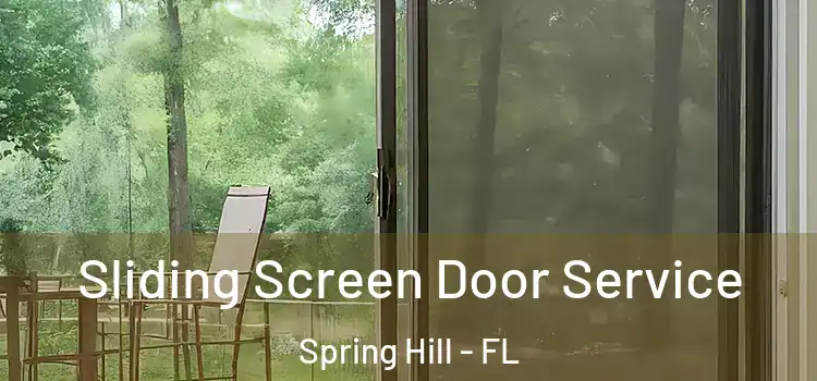  Sliding Screen Door Service Spring Hill - FL